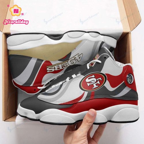 San Francisco 49Ers Air Jordan 13 Sneaker Custom For Fans Gift
