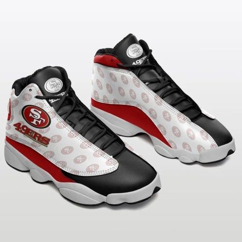 San Francisco 49ers Air Jordan 13 Sneaker Custom For Fans Gift