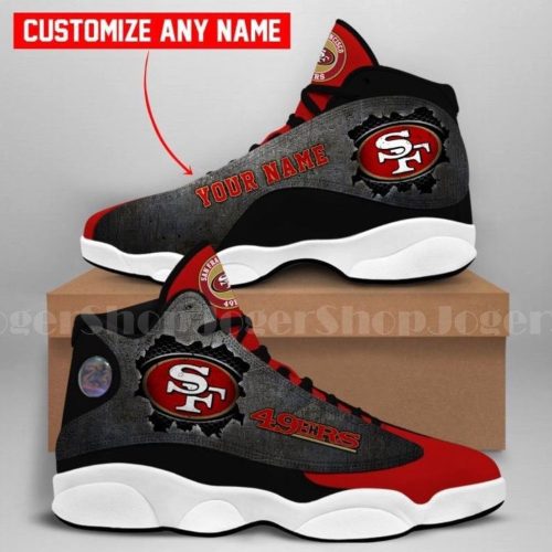 San Francisco 49ers Air Jordan 13 Sneakers 905