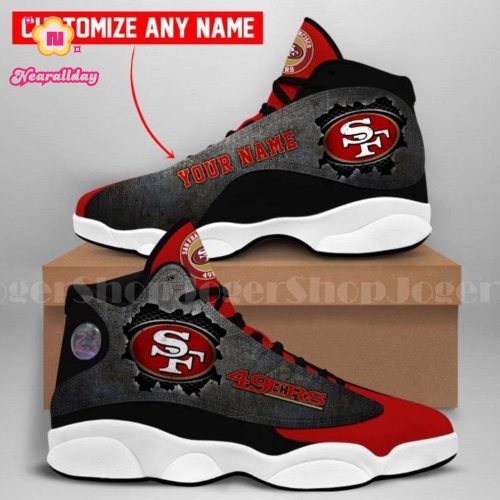 San Francisco 49ers Air Jordan 13 Sneakers 905