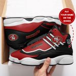San Francisco 49ers Custom Name Air Jordan 13 Sneakers BG20