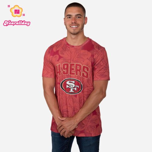 San Francisco 49ers Hibiscus TShirt