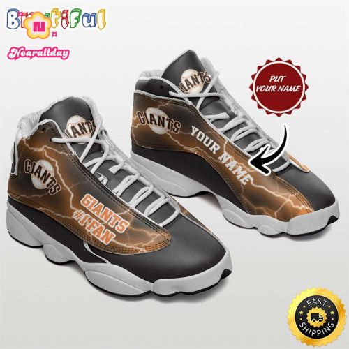 San Francisco Giants Air Jordan 13 Sneaker Custom For Fans  Unisex Shoes Gift