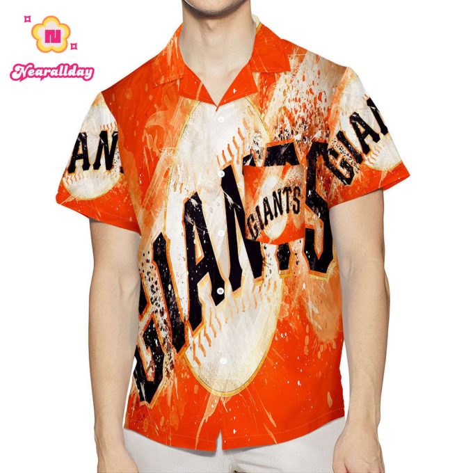 San Francisco Giants 3D All Over Print Hawaiian Shirt – Summer Beach Style