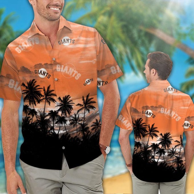 San Francisco Giants Hawaiian Shirt #2 – Official MLB Merchandise