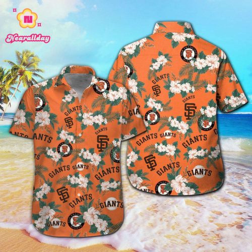 San Francisco Giants Hawaiian Shirt #4 – Official MLB Merchandise