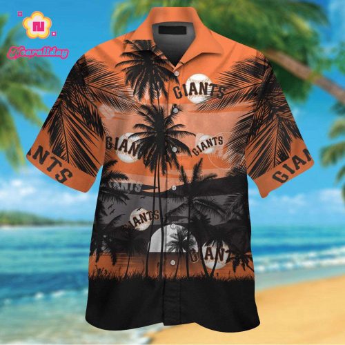 San Francisco Giants Hawaiian Shirt - Official MLB Merchandise