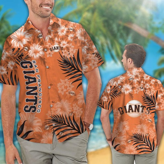 San Francisco Giants Hawaiian Shirt #8 – Official MLB Merchandise