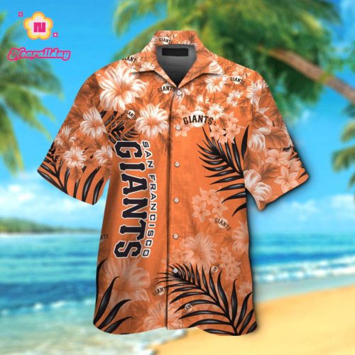 San Francisco Giants Hawaiian Shirt #8 – Official MLB Merchandise