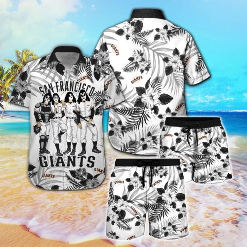 San Francisco Giants & Kiss Hawaiian Shirt: Official MLB Merchandise