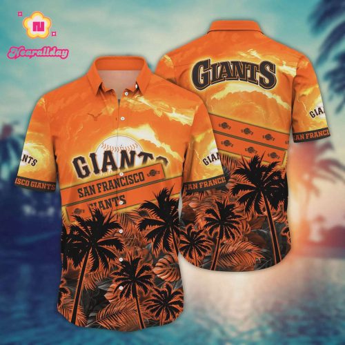 San Francisco Giants MLB Flower Hawaii Shirt - Officially Licensed Team Gear