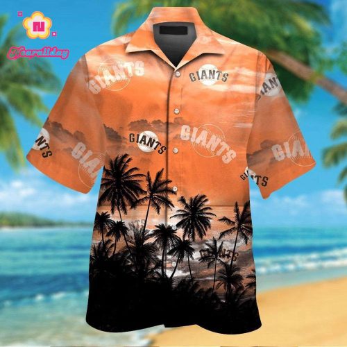 San Francisco Giants Tropical Hawaiian Shirt – Summer Holiday Baseball Fan Gift