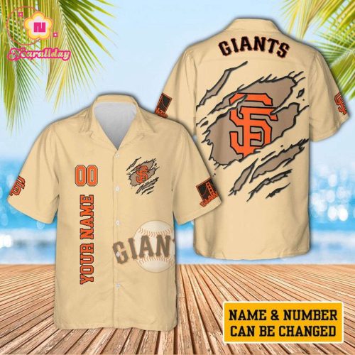 San Francisco Giants Hawaiian Shirt – Custom Unisex Design for Baseball Fans