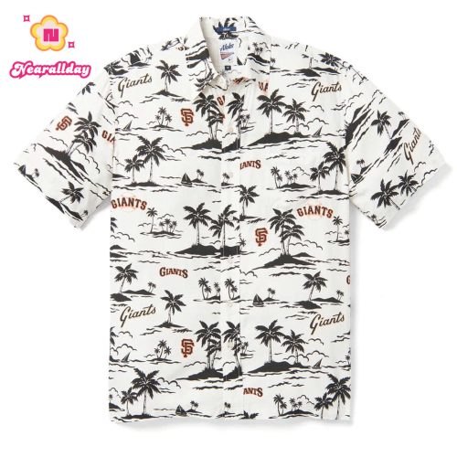 Vintage San Francisco Giants Hawaiian Shirt – Retro MLB Baseball Apparel