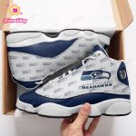 Seattle Seahawks Air Jordan 13 Sneaker Custom For Fans Gift