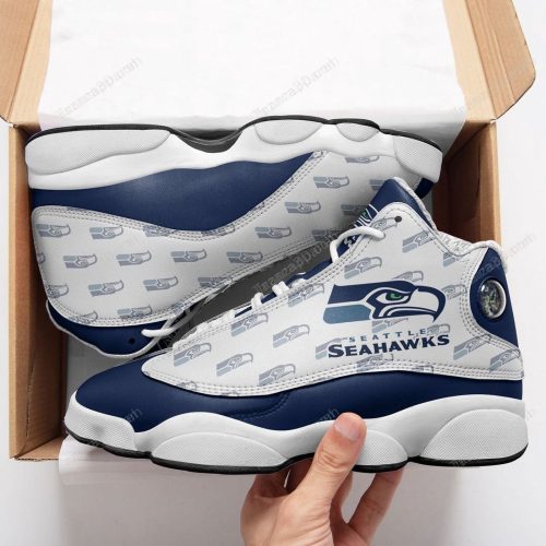 Seattle Seahawks Air Jordan 13 Sneaker Custom For Fans Gift