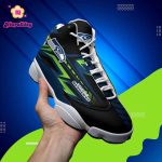 Seattle Seahawks Air Jordan 13 Sneaker Custom For Fans Gift