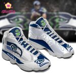 Seattle Seahawks Air Jordan 13 Sneaker Custom For Fans Gift