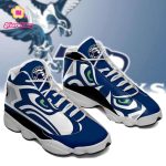Seattle Seahawks Air Jordan 13 Sneaker Custom For Fans Gift