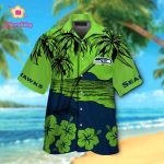 Seattle Seahawks Hawaiian Shirt Gift for Men Women #2