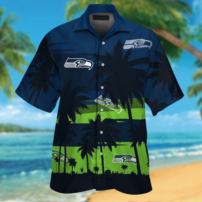 Seattle Seahawks Hawaiian Shirt Gift for Men Women #4