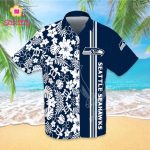 Seattle Seahawks Hawaiian Shirt, Hawaiian Short 3D  NFL Clothes