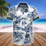 Seattle seahawksNFL Floral Hawaii Shirt Gift