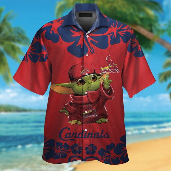 St Louis Cardinals & Baby Yoda Hawaiian Shirt: Official MLB Apparel