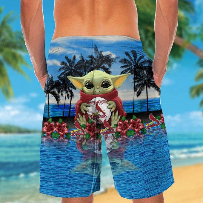 St Louis Cardinals & Baby Yoda Hawaiian Shirt #2 – Official MLB Merchandise