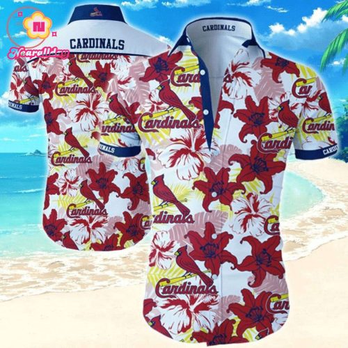 St Louis Cardinals Hawaiian Shirt - Official MLB Merchandise for Fans