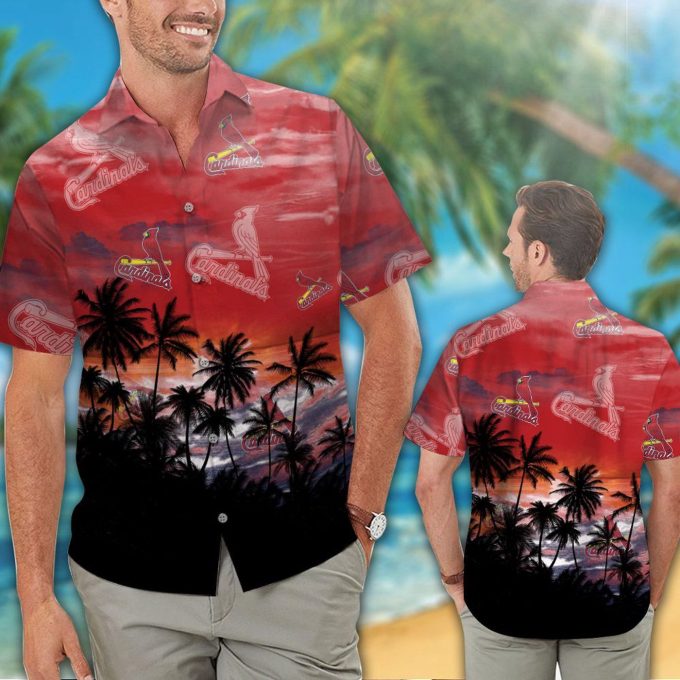 St Louis Cardinals Hawaiian Shirt #7 – Official MLB Merchandise
