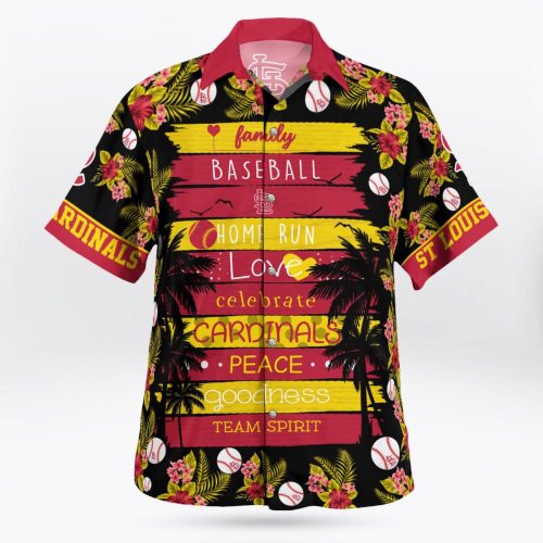 Limited Edition St Louis Cardinals Paradise Hawaii Shirt – Exclusive Design