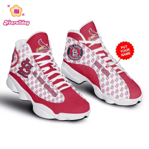 St. Louis Cardinals Pesonalized Air Jordan 13 Sneakers 987- Unisex Shoes Gift