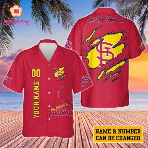 St Louis Cardinals Custom Hawaiian Shirt – Unisex Fan Apparel