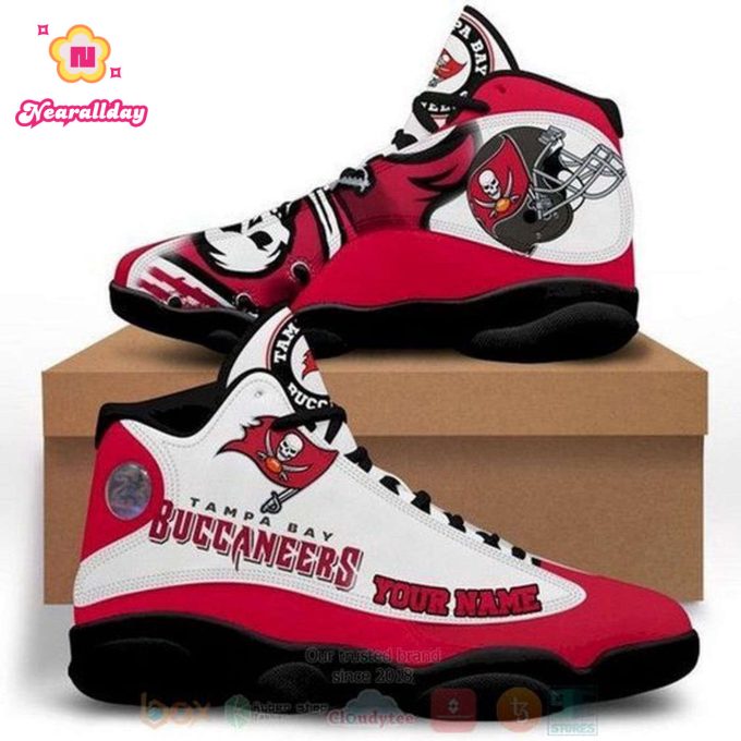 Tampa Bay Buccaneers Air Jordan 13 Sneaker Custom For Fans Gift