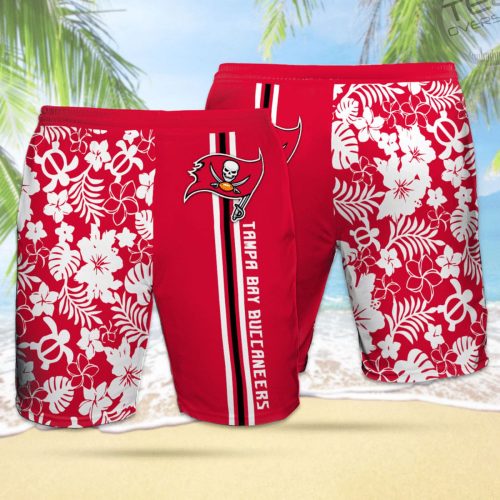 Tampa Bay Buccaneers Hawaiian Shirt, Hawaiian Short 3D  NFL Clothes
