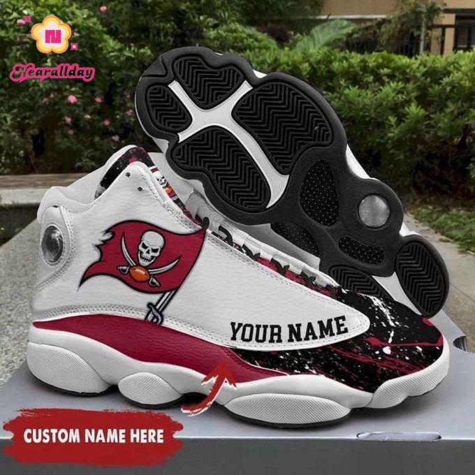Tampa Bay Buccaneers Nfl Personalize Air Jordan 13 Sneakers Shoes V1 For Men Women