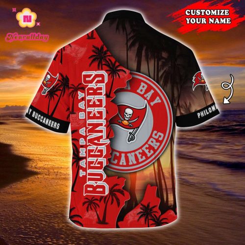 Tampa Bay Buccaneers NFLCustomized Summer Hawaii Shirt For Sports Enthusiasts  Gift