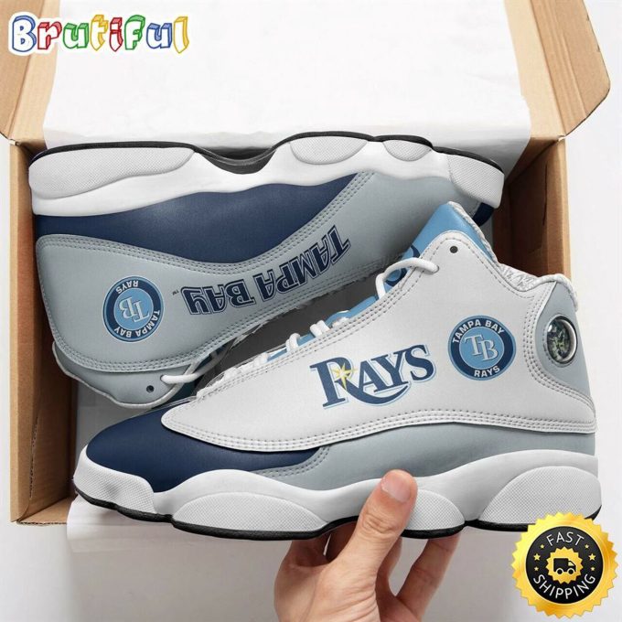 Tampa Bay Rays Air Jordan 13 Sneaker Custom For Fans  Unisex Shoes Gift
