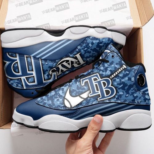 Tampa Bay Rays Air Jordan 13 Sneaker Custom For Fans  Unisex Shoes Gift