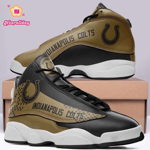 Team Indianapolis Colts Air Jordan 13 Sneaker Custom For Fans Gift