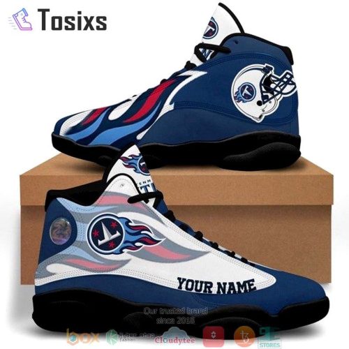 Tennessee Titans Air Jordan 13 Sneaker Custom For Fans Gift