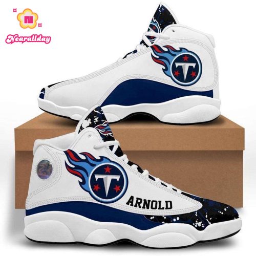 Tennessee Titans Air Jordan 13 Sneaker Custom For Fans Gift