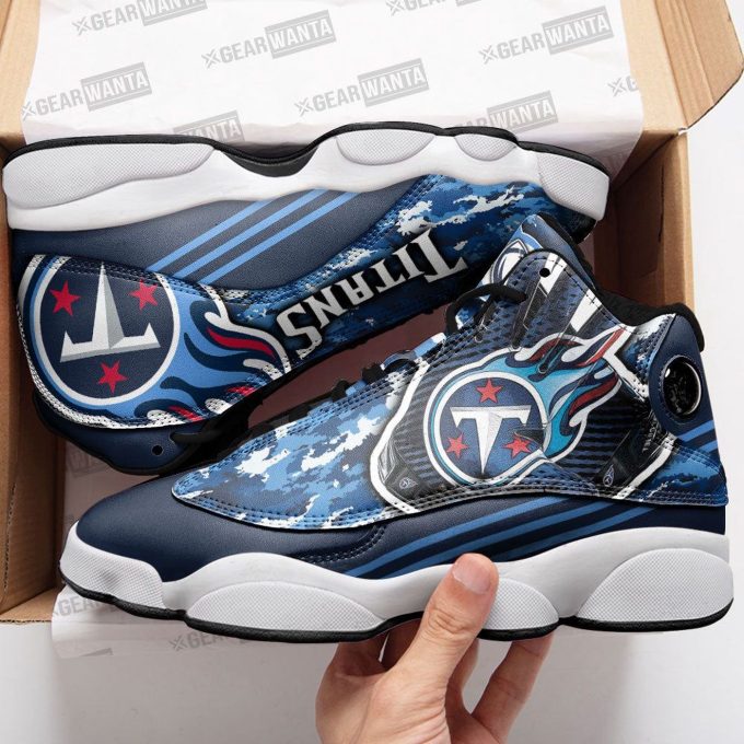 Tennessee Titans Air Jordan 13 Sneaker Custom For Fans Gift