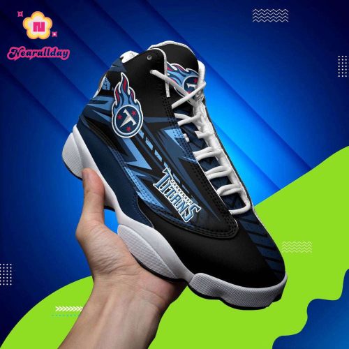 Tennessee Titans Air Jordan 13 Sneaker Custom For Fans Gift