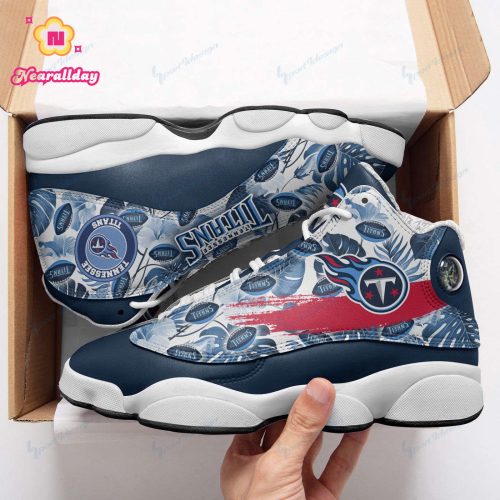 Tennessee Titans Air Jordan 13 Sneakers BG127