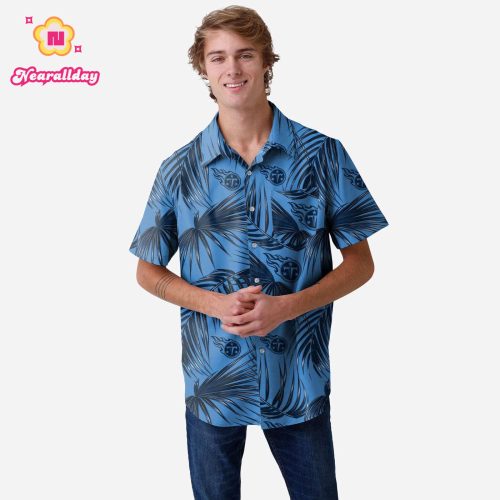 Tennessee Titans Hawaiian Button Up Shirt