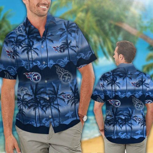 Tennessee Titans Hawaiian Shirt Gift for Men Women #7