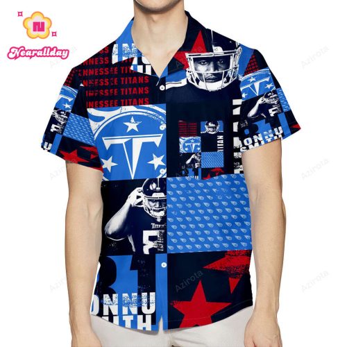 Tennessee Titans Jonnu SmitGift 3D All Over Print Summer Beach Hawaiian Shirt With Pocket