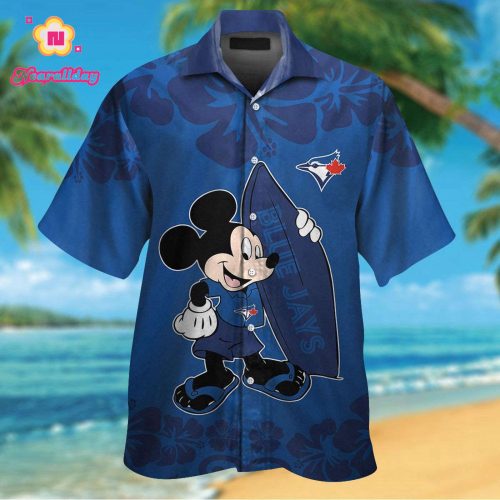 Toronto Blue Jays & Mickey Mouse Hawaiian Shirt – Official MLB Disney Collaboration